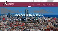 Desktop Screenshot of ampersand.net